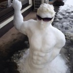 2014年2月8日ワイルド雪だるま合戦！ヤンキーもビックリDQNでいかしたワイルド雪だるまも登場！？
